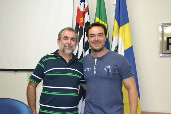 Vereadores Zinho Cantori e Tiago Pontes